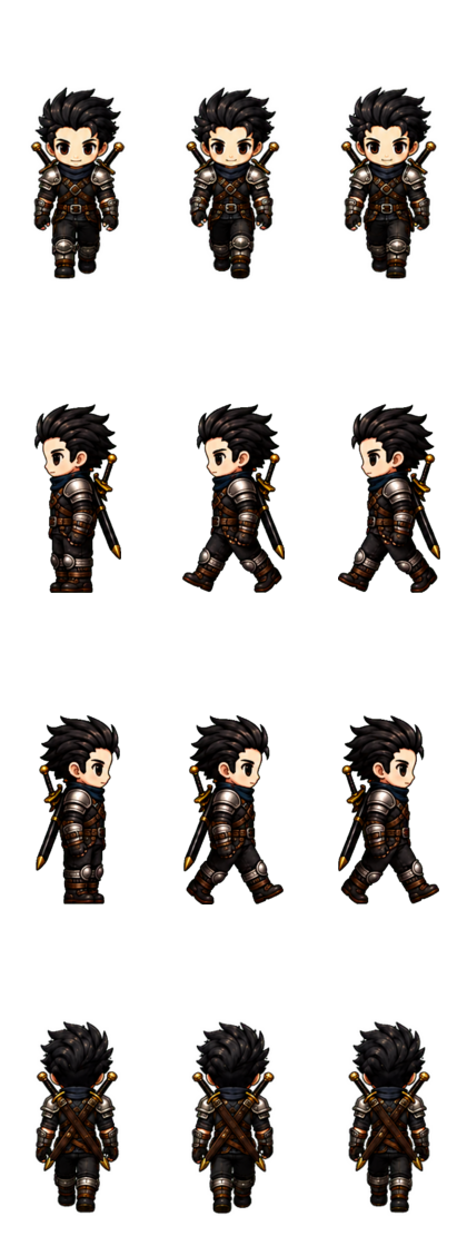 Personagem selecionado